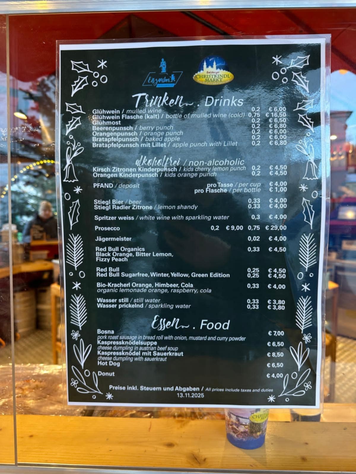 Čitateľka Soňa navštívila vianočné trhy v Salzburgu.