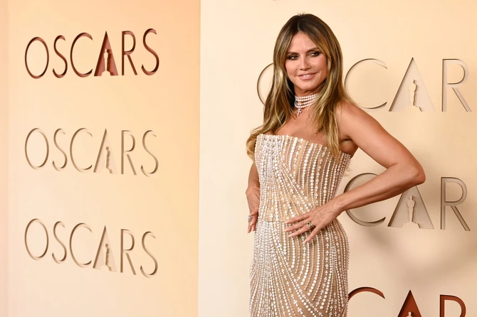 Hajdi Klum na Oskarima 2026.