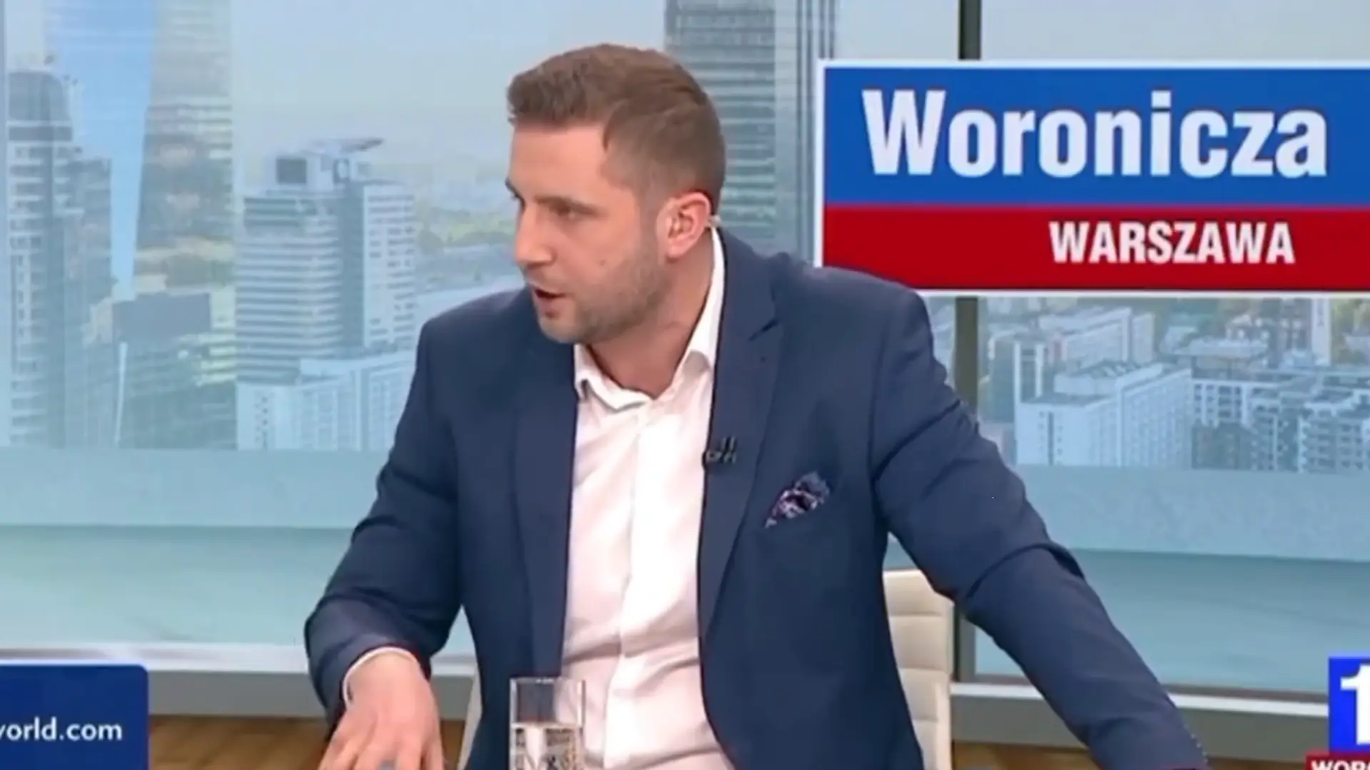 "Łapy precz". Miłosz Kłeczek i awantura w TVP z senatorem PSL