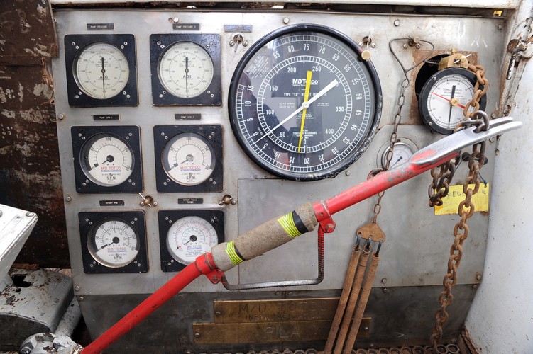 Prace wiertnicze na odwiercie prowadzi spółka zależna PGNiG - Exalo Driling.<br><br>fot. (mb/mr) PAP/Marcin Bielecki