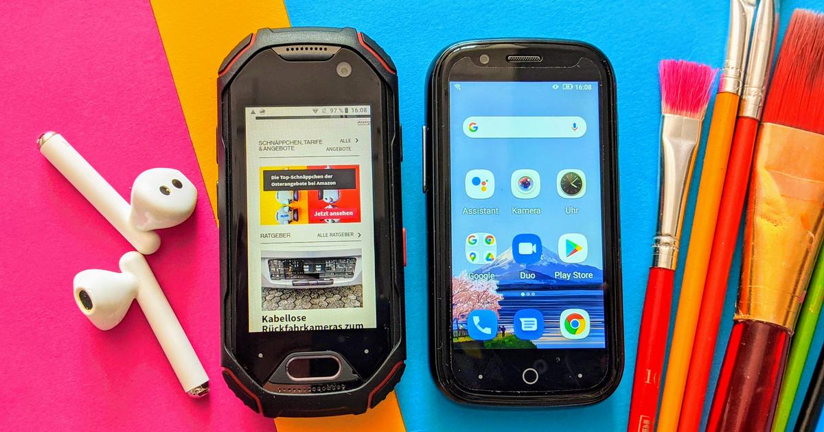 Die kleinsten Android-Smartphones der Welt: von Schrott bis genial |  TechStage
