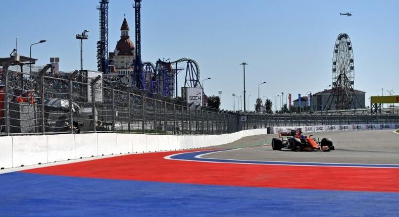 McLaren's driver Fernando Alonso was forced to abandon his McLaren Honda car without completing the pre-race formation lap