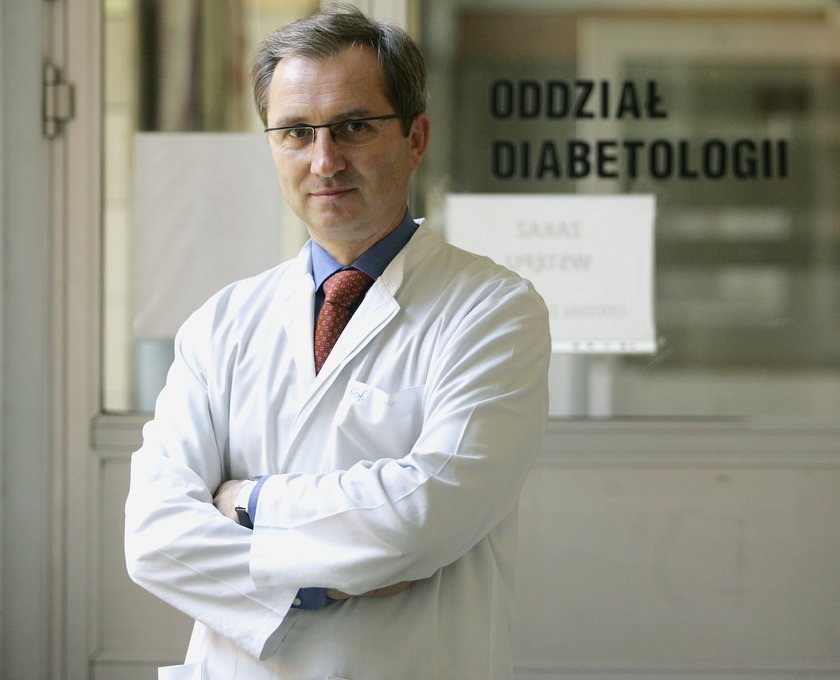 prof. Krzysztof Strojek, diabetolog