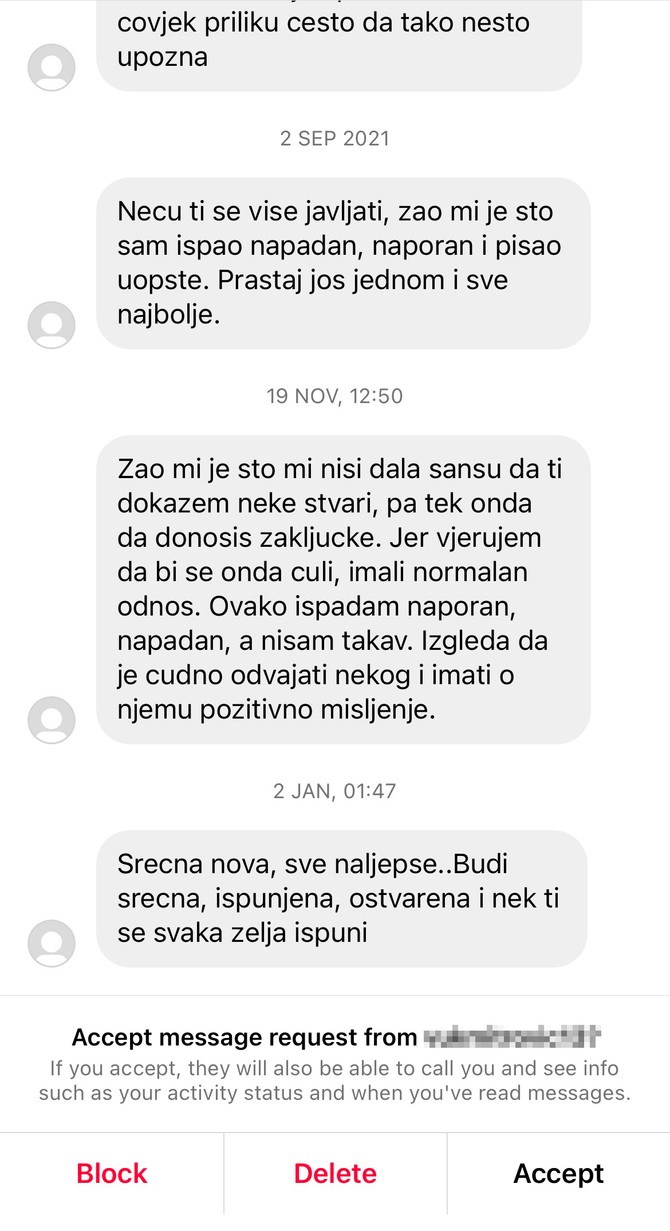 Poruke u inboksima žena