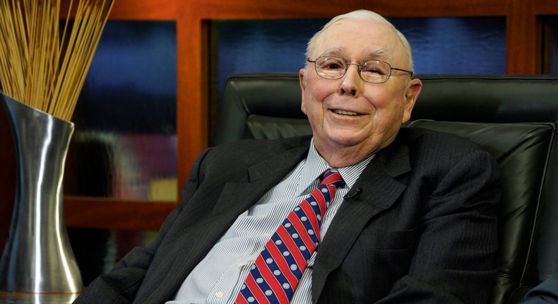 Charlie Munger.AP Images / Nati Harnik