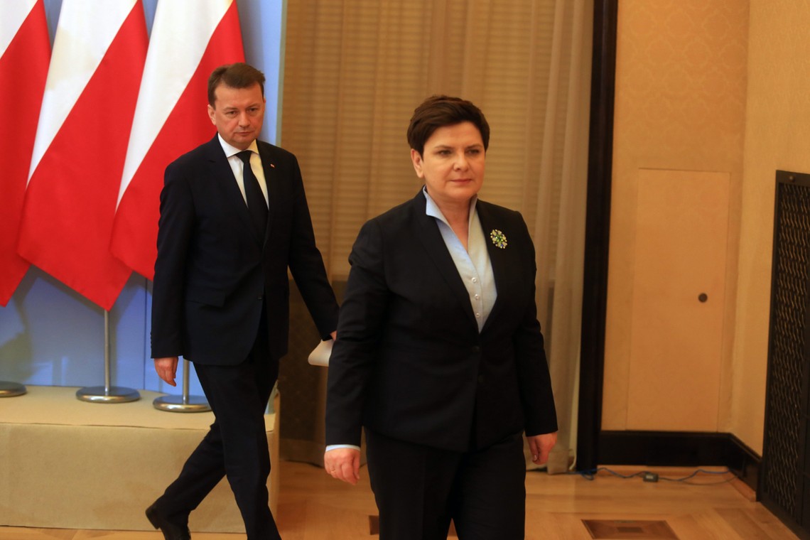 Beata Szydło i Mariusz Błaszczak