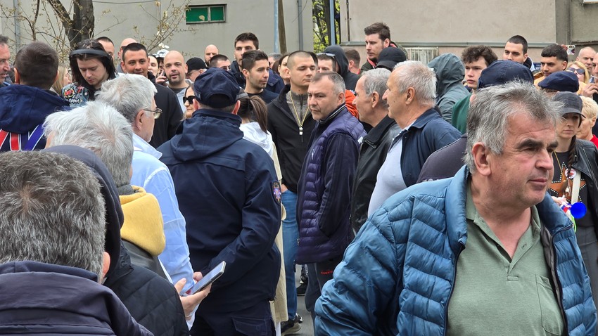 Beograd Zvezdara protest tišina