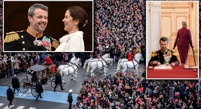 Tak tłumy powitały nową parę królewską w Danii. Nie obyło się bez wzruszających gestów