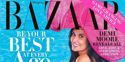 Demi Moore 56 Just Posed Naked For Harper S Bazaar Pulse Nigeria