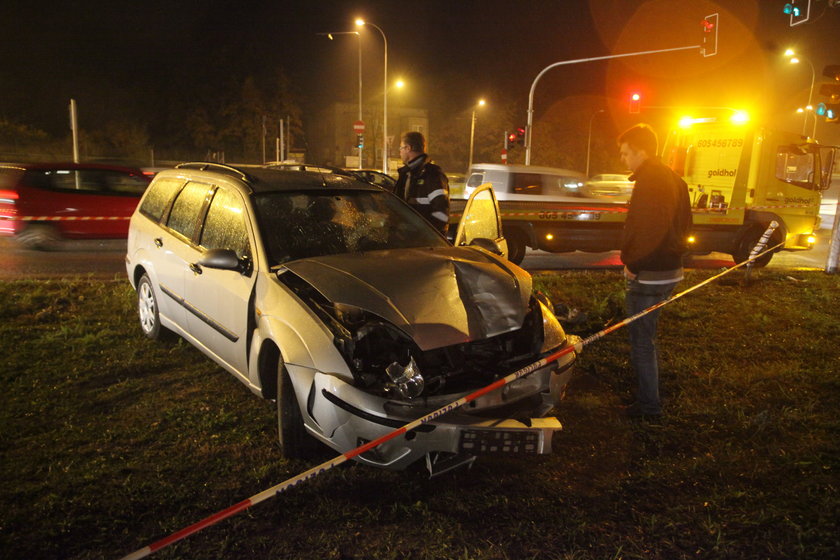 Wypadek pod Warszawą