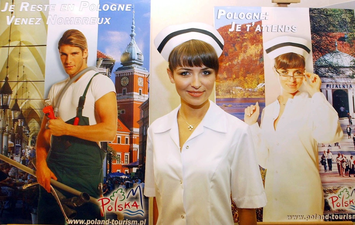 Polska pielęgniarka i polski hydraulik - nasz hit eksportowy?