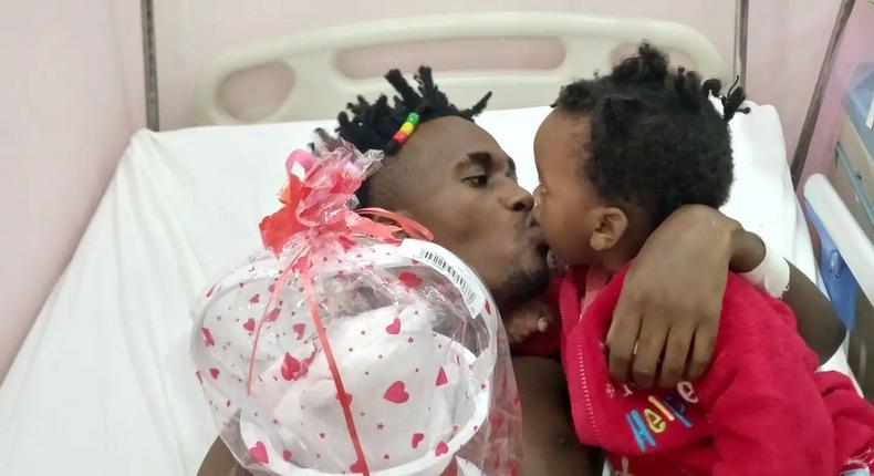 Carol Katrue & Miracle Baby showered with love as they celebrate son's birthday in hospital