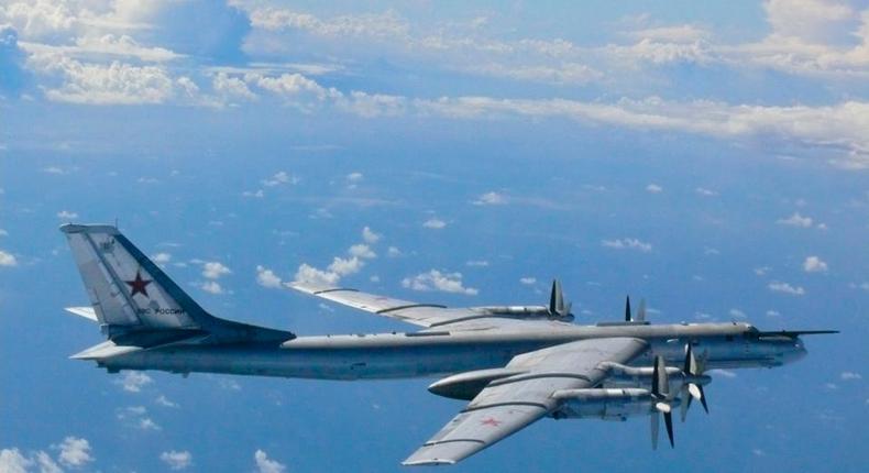 A Russian Tu-95 bomber. Image used for illustration purposes. Handout ./REUTERS