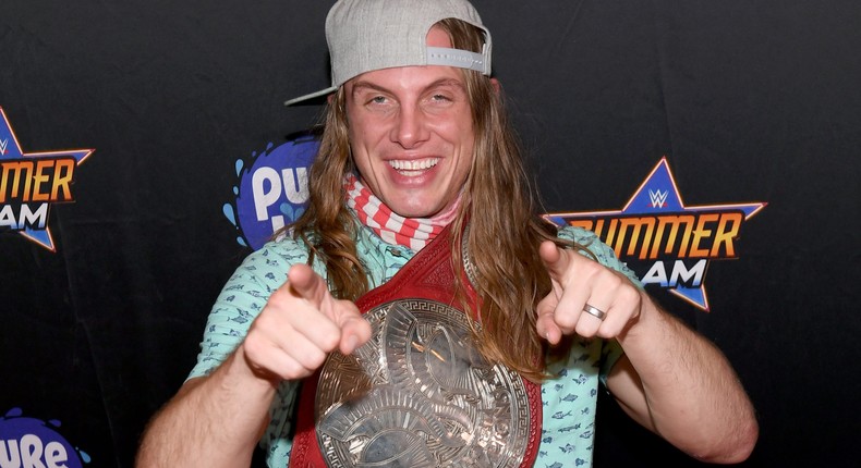 Matt Riddle.Bryan Steffy/Getty Images for WWE SummerSlam After Party