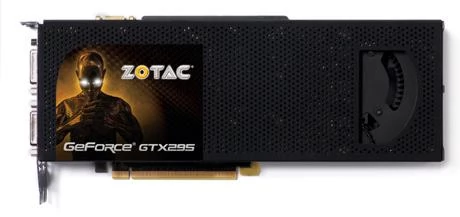 Zotac GeForce GTX295, który wziął udział w testach technologii 3D Vision.