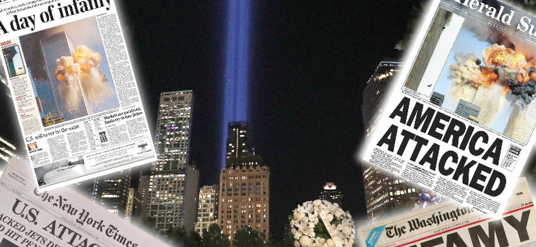 "Dzień terroru". Jak media informowały o ataku na World Trade Center 