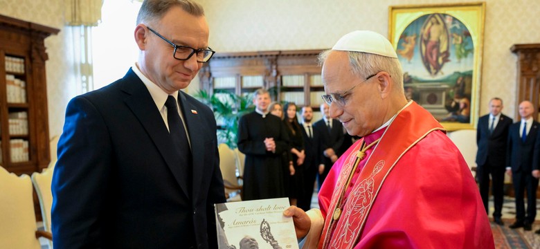Duda żegna się z urzędem u papieża. Prosił o audiencję dla Nawrockiego