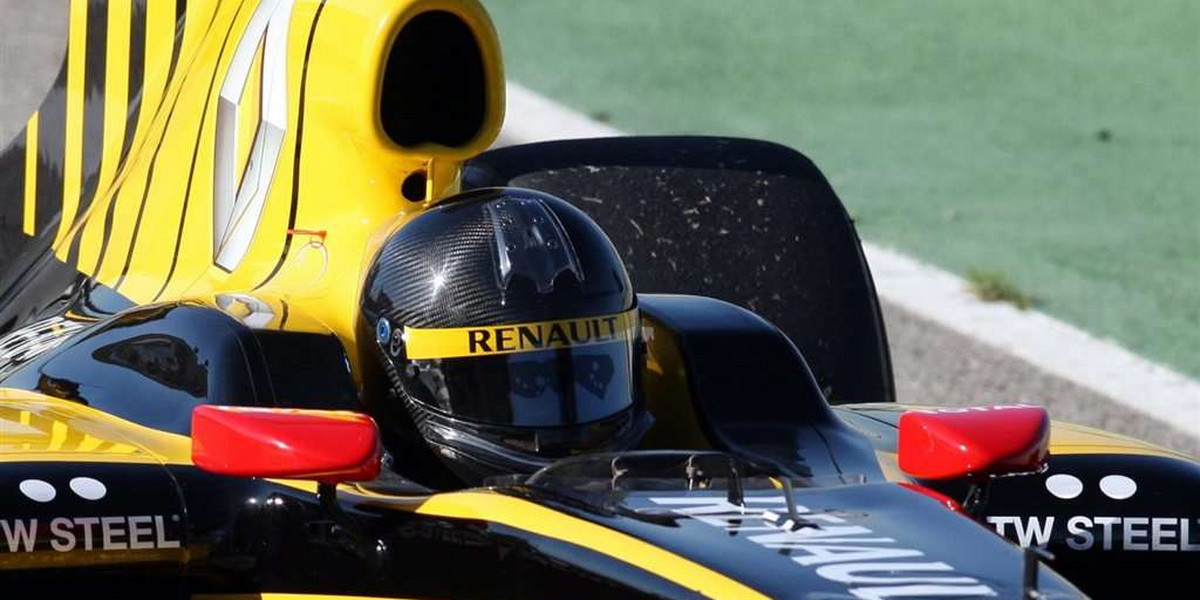 Renault po wskazówkach Roberta Kubicy zmienia ustawienia bolidu