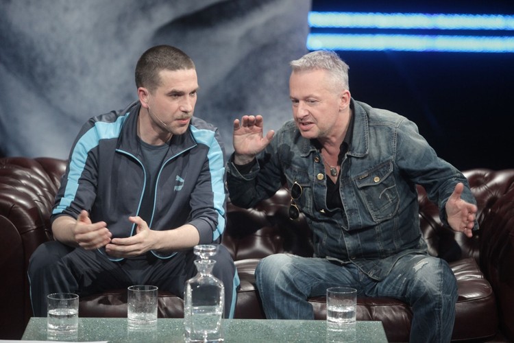 Marcin Dorociński i Bogusław Linda u Kuby Wojewódzkiego