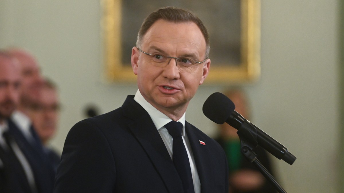 Andrzej Duda podkreśla rolę Polski jako strażnika pamięci o Holokauście w kontekście ochrony Binjamina Netanjahu [Źródło: PAP]
