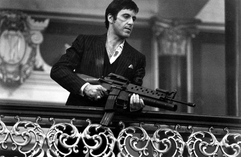 Al Pacino w "Scarface" w 1983 roku