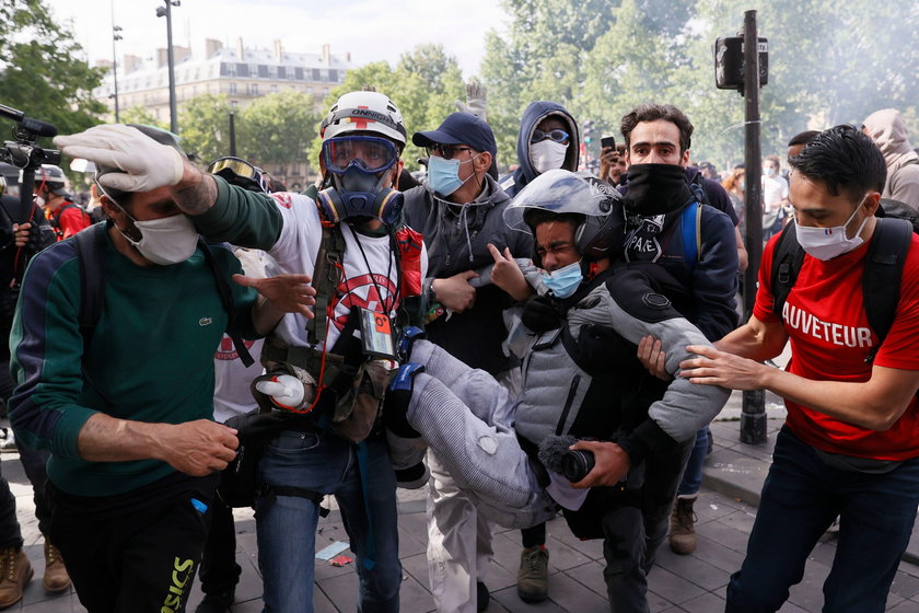 Zamieszki w Londynie i Paryżu po protestach przeciw rasizmowi