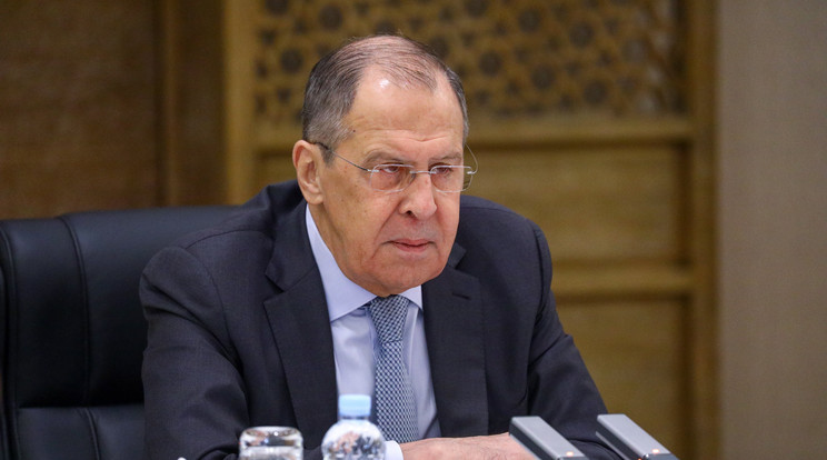 Szergej Lavrov orosz külügyminiszter / Fotó: MTI/EPA/Az orosz külügyminisztérium sajtószolgálata