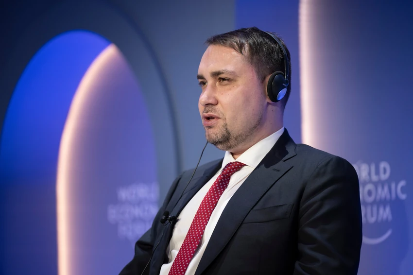 Kirilo Budanov na Svetskom ekonomskom forumu u Davosu 20. januara