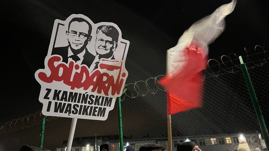 Manifestacja w Przytułach Starych