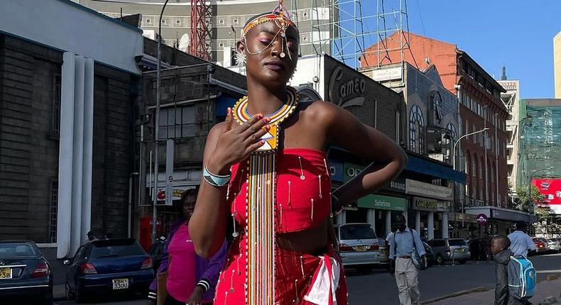 Street Model Lupita Nyakisumo
