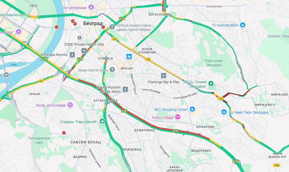 Uži centar Beograda