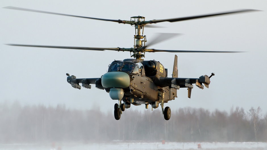 Rosyjskie śmigłowce Ka-52 są wielkim utrapieniem ukraińskich żołnierzy.