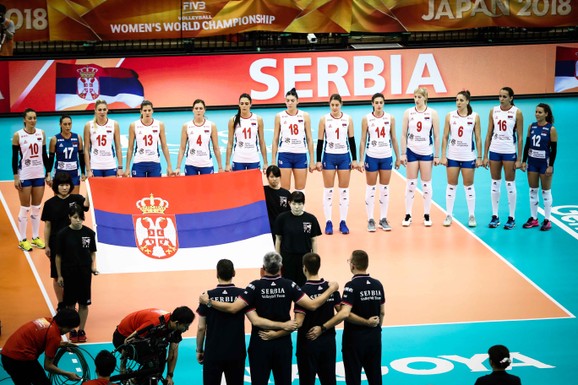 Ženska odbojkaška reprezentacija Srbije pred meč sa Meksikom