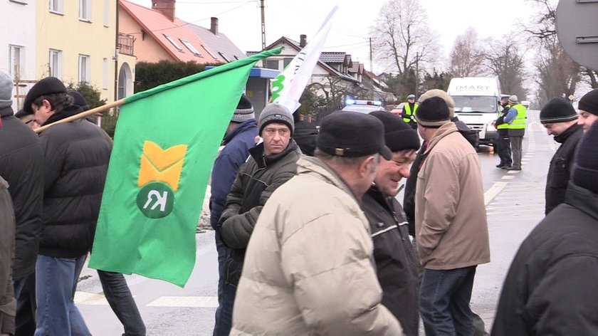 Protest rolników