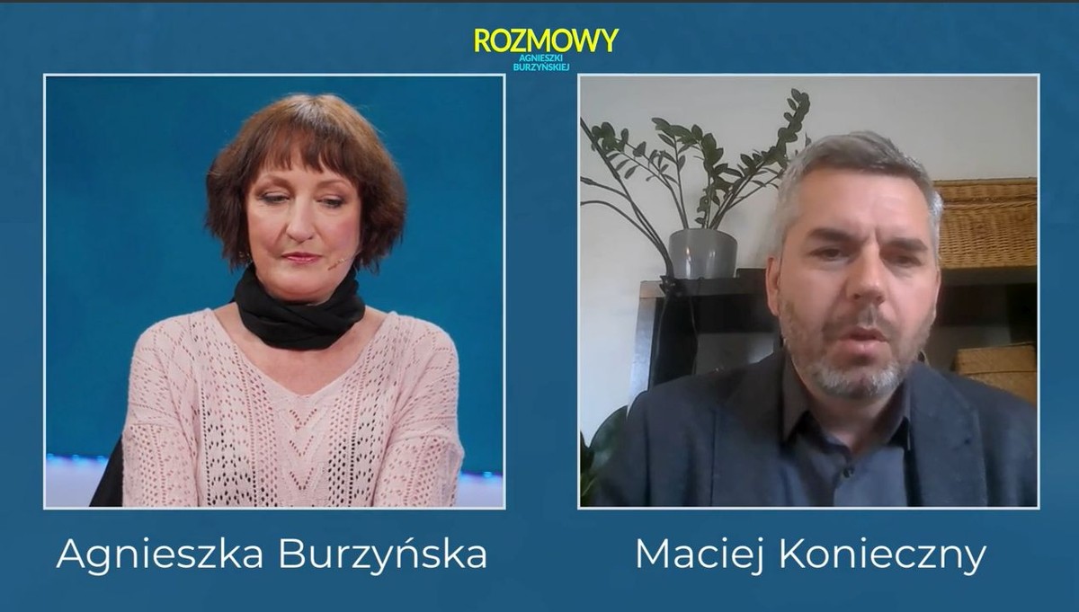 Agnieszka Burzyńska i Maciej Konieczny