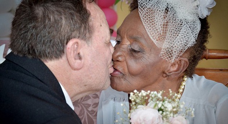 Love is ageless; this picture shows that