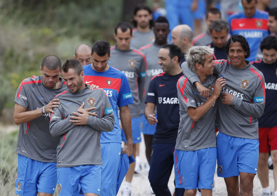 PORTUGAL SOCCER NATIONAL TEAM TRAINING