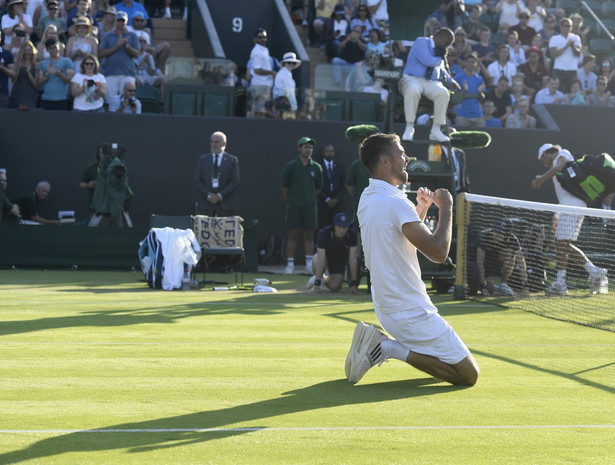 Wimbledon: Paire za mocny dla Janowicza. Polak wyeliminowany w 3. rundzie