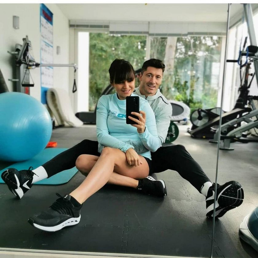 Anna i Robert Lewandowscy