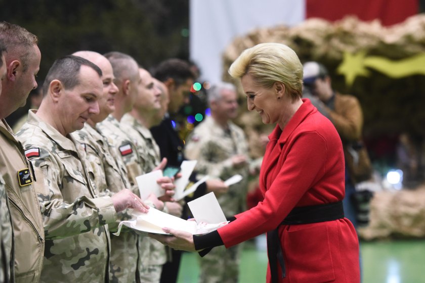 Dudowie na opłatku na Sycylii. Prezydentowa zachwyciła!