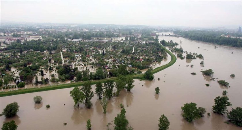 Kraków pod wodą