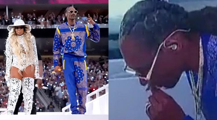 Snoop Dogg pöfizget a Super Bowlon