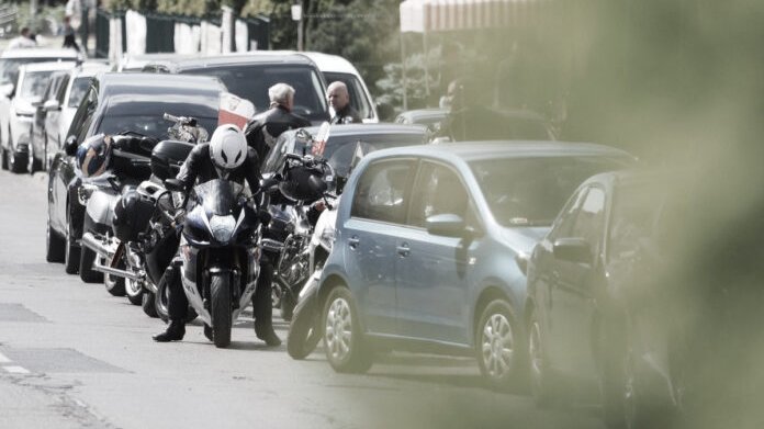 Ostatnie pożegnanie tragicznie zmarłego motocyklisty