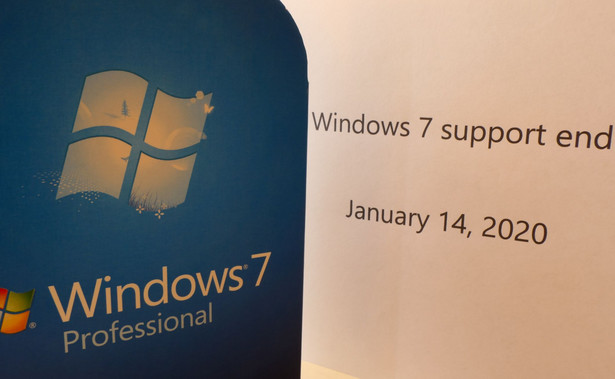 Po 10 latach, 14 stycznia 2020 r., okres wsparcia dla systemu Windows 7 dobiegł końca