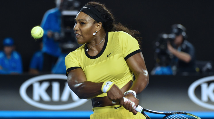Serena Williams újra a pályán /Fotó: AFP