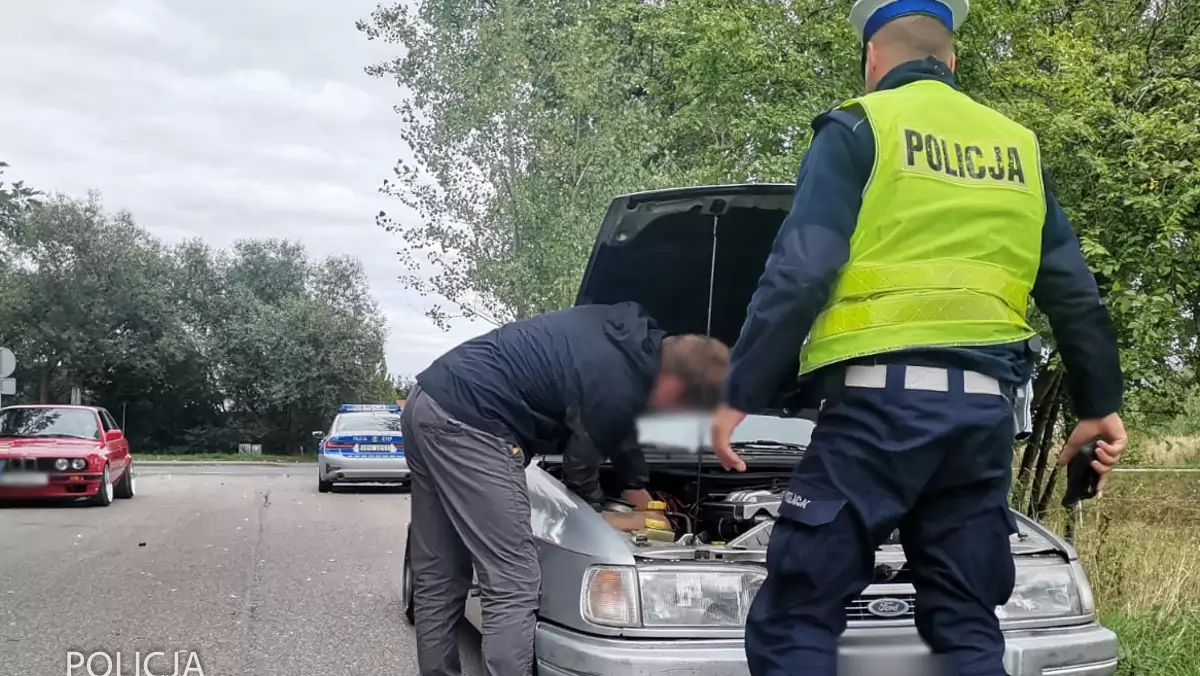 Jechali na zlot, ale zaskoczyła ich policja