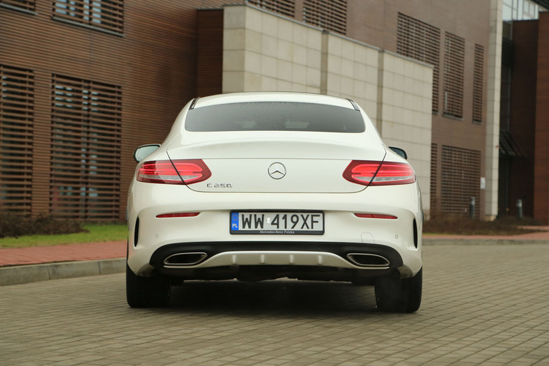 Mercedes C 250 coupé - sport i elegancja