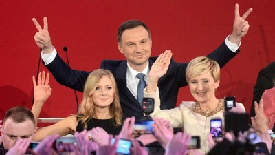 Andrzej Duda, Kinga Duda, Agata Kornhauser-Duda