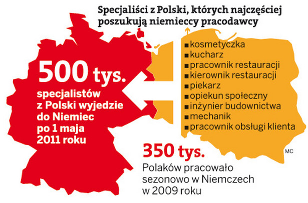Specjaliści z Polski, których najczęściej poszukują niemieccy pracodawcy