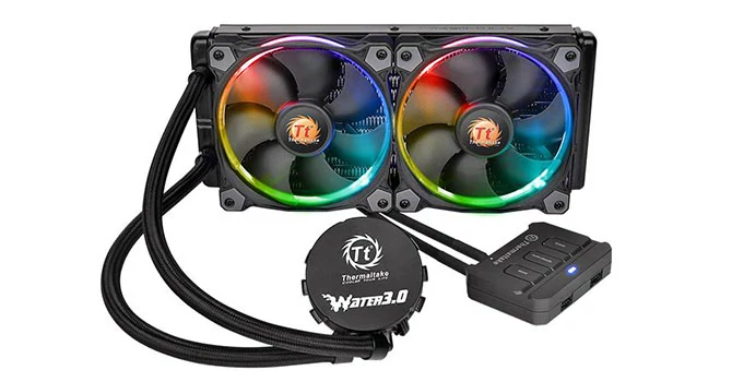 Przykład chłodzenia wodnego All in One - Thermaltake Water 3.0.